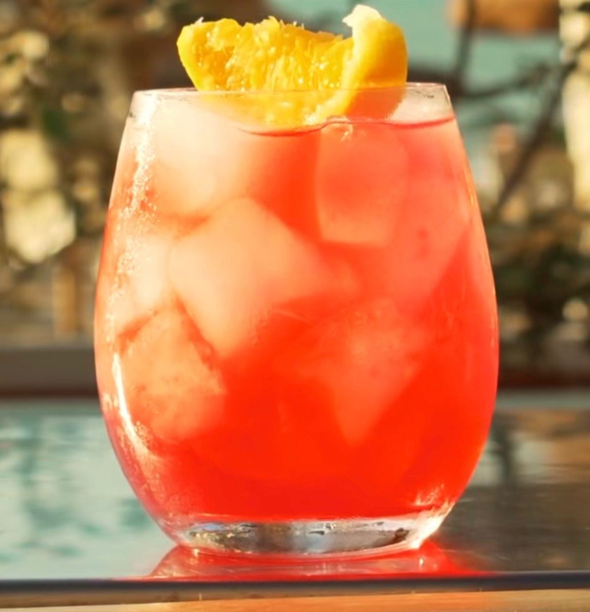 Cocktail served at Ristorante Diomedee